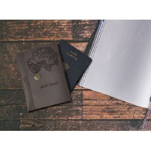 Car Design Leather Personalized Passport Cover