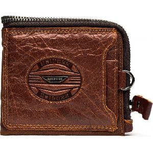 Burnt Leather Wallet