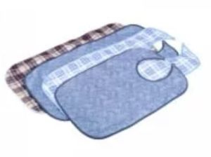 Adult Mealtime Bib Plaid