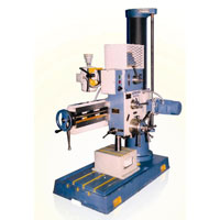 Semi Geared Radial Drill Machine