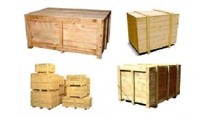 wooden boxes