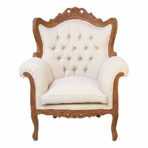 Rajtai Modern Wooden Sofa Chair