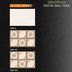 250x375mm Glossy Series CON Digital Wall Tiles