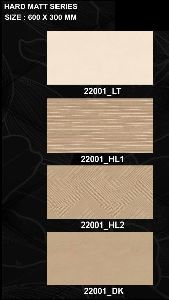 300x600mm Rustic Hard Matt Series Digital Wall Tiles