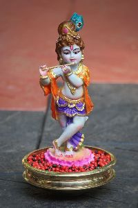 Fibre Krishna Statue