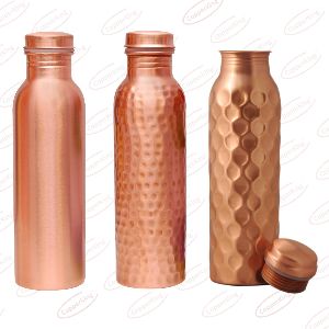 Copper Matte Finish Water Bottle