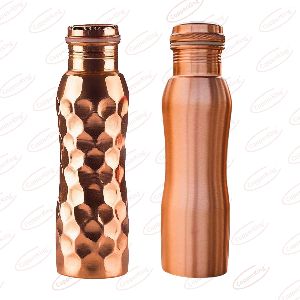 Curve Copper Water Bottle
