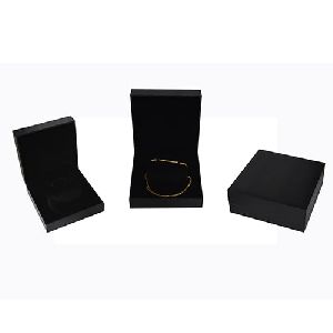 Black Plastic Jewellery Box