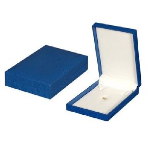 Royal Blue Plastic Jewellery Box