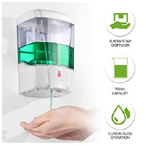 Sensor Soap Dispenser PVC Hand Free Wall Mounted Automatic Liquid Sanitizer Soap Dispenser Touchless