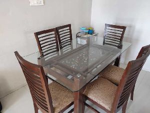 Glass Dining Table Set