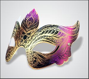 Golden Party Mask