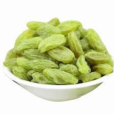 green raisins