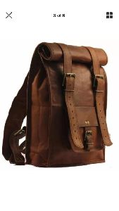 Brown Rolling Backpack