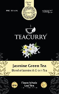 Jasmine Green Tea - Weight Loss Tea - 100g, 100 cups - Jasmine Flowers, Green Tea Leaves