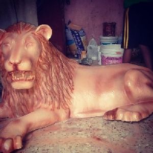 FRP Lion Statue