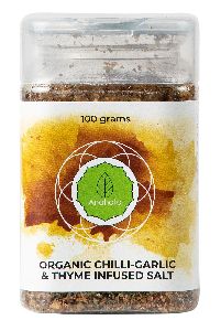 Organic Chilli-Garlic and Thyme Infused Salt