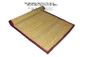 Meditation Mat/Handmade Organic Eco friendly portable/MADDURKATHI MAT/Prayer Mat