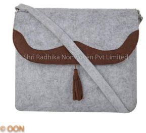 Felt Minaudiere Bag