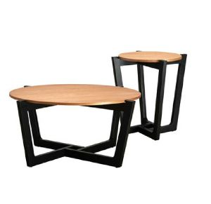 Coffee / Side Table Wooden Top