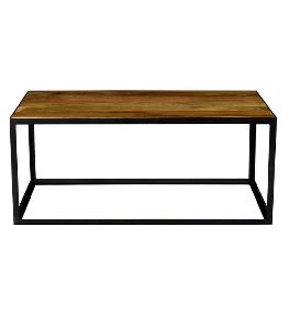 Coffee Table with Wooden Top