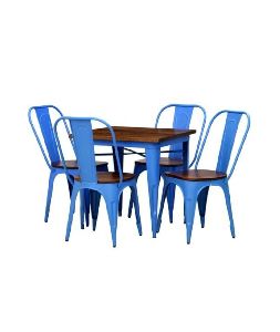 Four Seater Dining Set with 4 Chairs