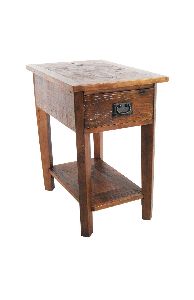 Heritage Reclaimed Wood Side Table