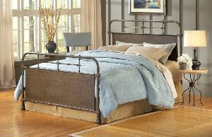Rajtai Twin-size Bed- Old Rust
