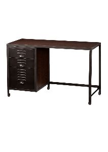 Rajtai Wood/Metal File Desk