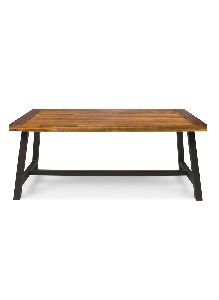 Rustic Rectangle Wood Dining Table