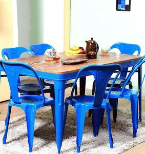 Six Seater Dining Set with 6 Chairs