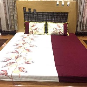 embroidered bed sheets