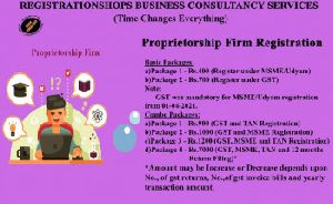 proprietorship registration
