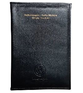 Car Document Pure Leather Pouch