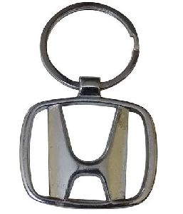 Honda Logo Metal Keychain