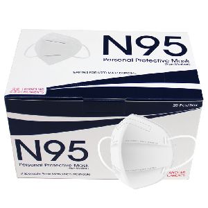 N95 Surgical Particulate Respirator MF-SG-N95-EH  (White, Free Size, Pack of 20)
