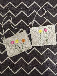 cotton embroidered bags