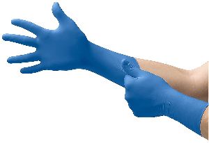 Blue Latex Gloves