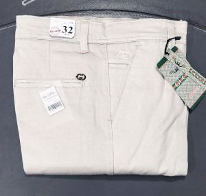 Plain Cotton Trousers, Waist Size : 30-35inch