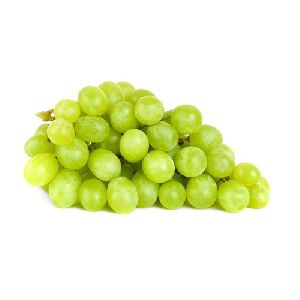 fresh green grapes