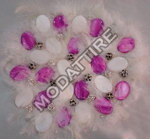 Feather Embroidery Fabrics