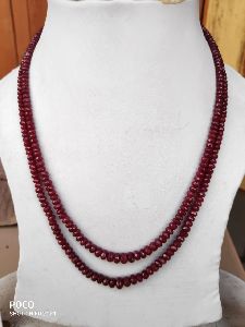 Natural Longido Ruby Beads