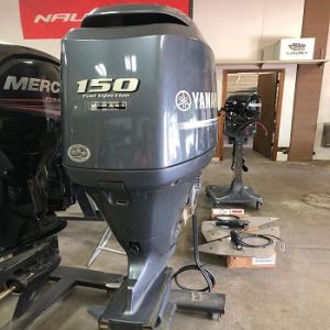 SLIGHTLY USED YAMAHA 150HP 4-STROKE OUTBOARD MOTOR ENGINE