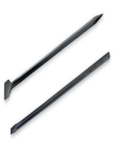 Carbon Steel Crow Bar, Color : Black