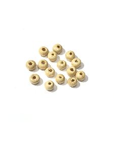 4mm Wooden Goli Beads