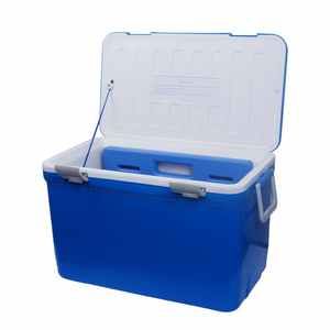 Hot-selling 18L 25L 33L Locked Vaccine Incubator Transport Cooler Box PU Material Medical Refrigerator carrier cold box