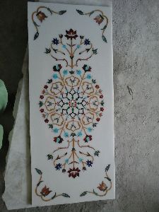 Marble Inlay Wall Panel
