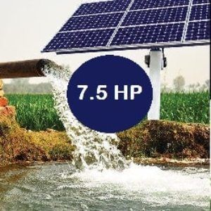 7.5 HP Submersible Solar Water Pump System