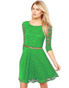 Rich Green Dresses