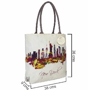 Canvas Tote Bag STB005- New York